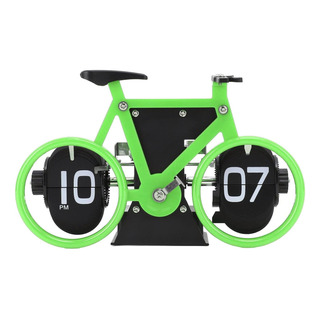 Reloj De Escritorio Tomotato Forma De Bicicleta Flip De Deco Reloj De Escritorio Tomotato Forma De Bicicleta Flip De Deco