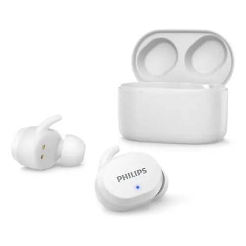 Audífonos Philips Tat3216wt/00 Tipo Dot Ipx5 Color Blanco