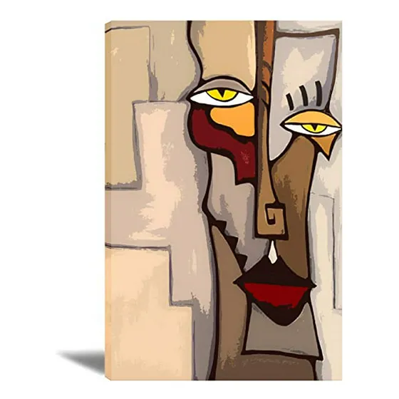 Picasso Pinturas Abstractas En Lienzo | Arte De Pared Vintag
