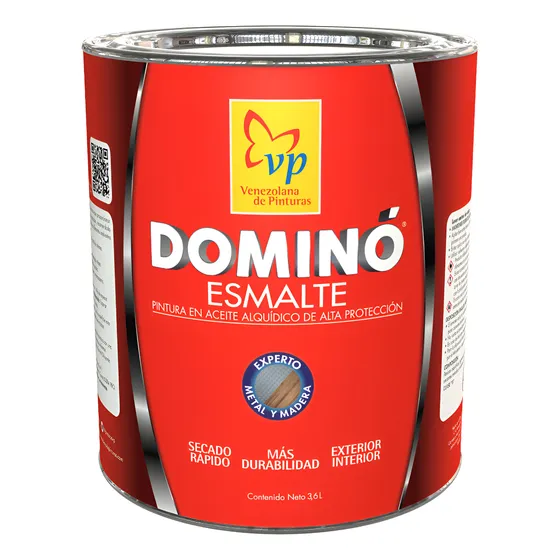 Pintura Esmalte Brillante Vp Dominó Galón Tipo B