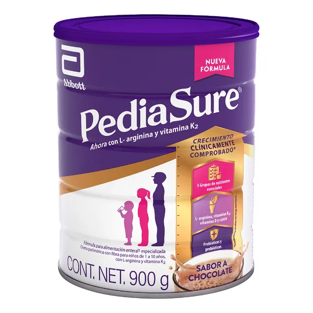 Alimentación Especializada Pediasure Chocolate En Polvo 900g