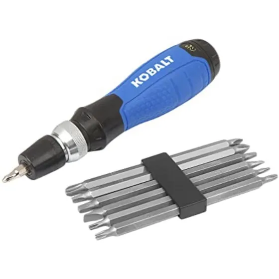 Chave De Fenda Catraca Kobalt Movimento Duplo Rápido 10em1