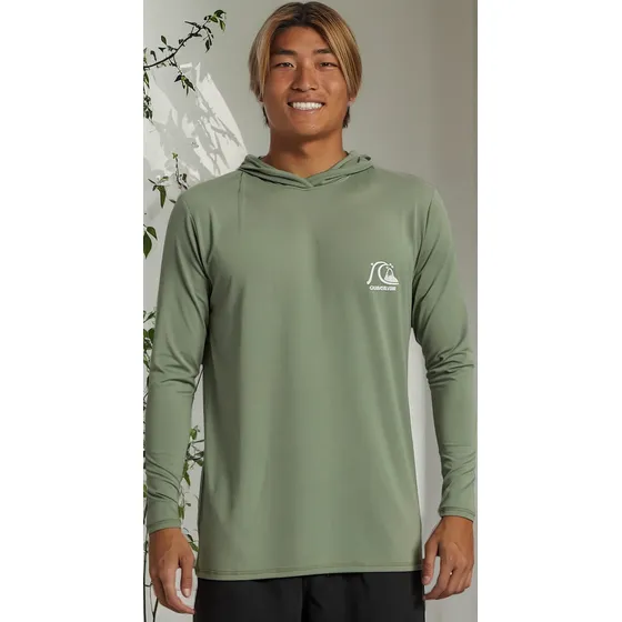 Remera Lycra Manga Larga Hombre Quiksilver Dna Surf