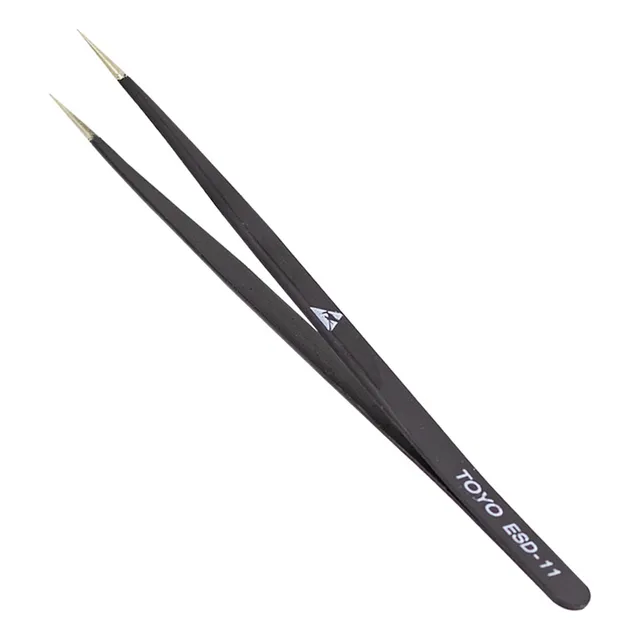 Pinza Antiestática Punta Fina Esd-11 Toyo - Mihaba