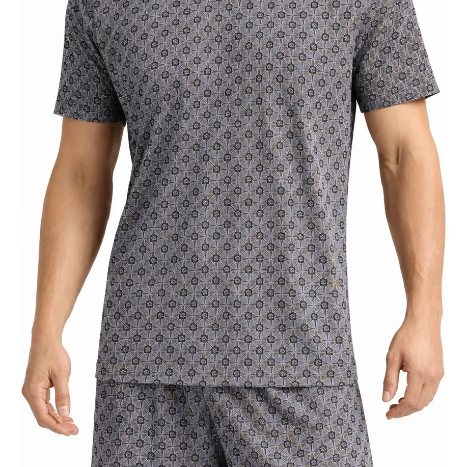 Pijama Adulto Curto Masculino Confortavel Pijamas Verão