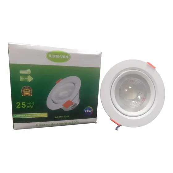 Lampara Tipo Ojo De Buey Redonda 25w 110/220 Ilumven