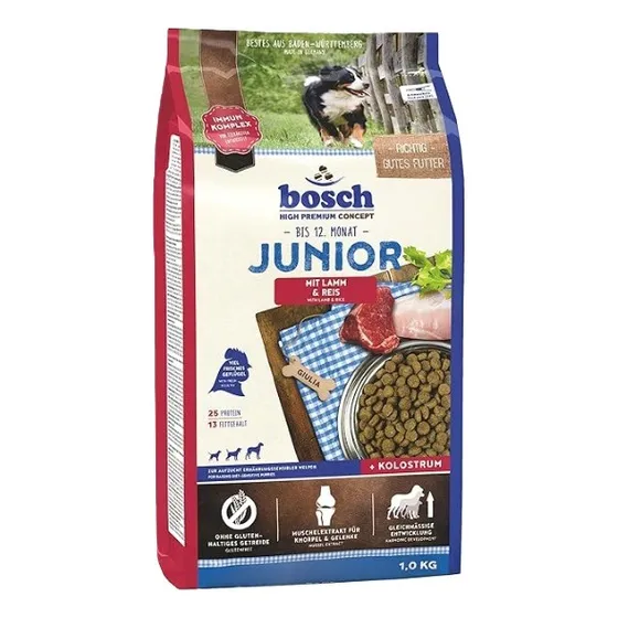 Alimento Perros Bosch Junior Lamm & Reis 1kg