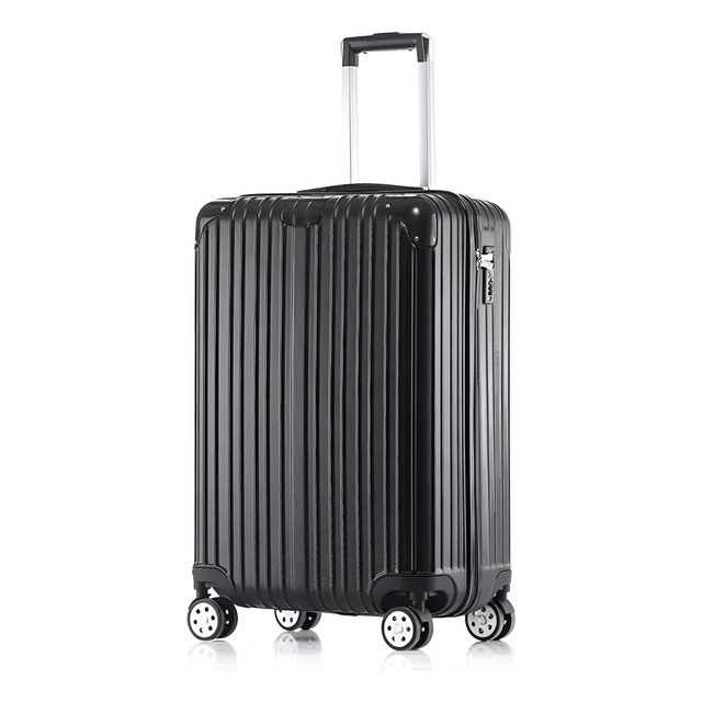 Ygm Malas Mala 2040 Preto 55 Cm X 35cm X 25cm 10kg Com Ziper Extensor Abs Rodinhas 360 Lev... Ygm Malas Mala 2040 Preto 55 Cm X 35cm X 25cm 10kg Com Ziper Extensor Abs Rodinhas 360 Lev...
