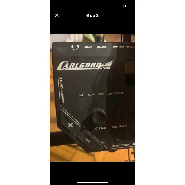 Bateria Electronica Carlsbro Csd100 Plegable