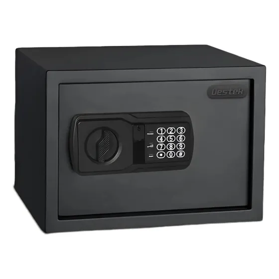 Caja Fuerte Electrónica Led25 Destek 35x25x25cm Negra