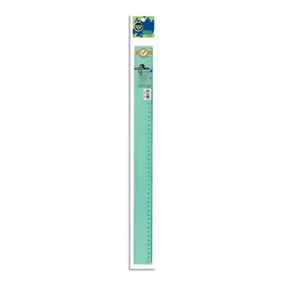 Regla Pizzini Estudio Verde 50 Cm