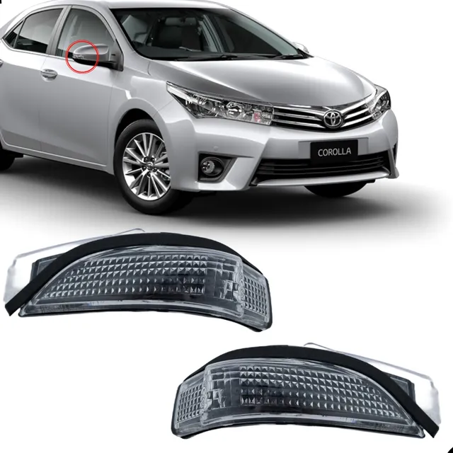 Par Pisca Seta Retrovisor Corolla 2014 2015 2016 2017 2018