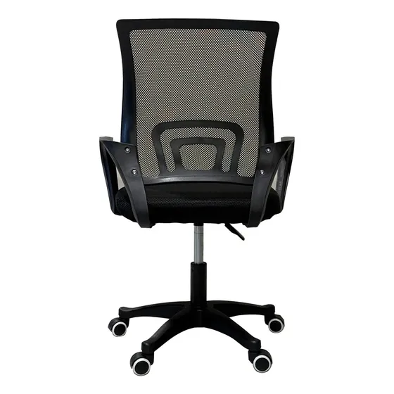 Silla Pc Escritorio Oficina Basic - Desillas Color Negro Material del tapizado Malla