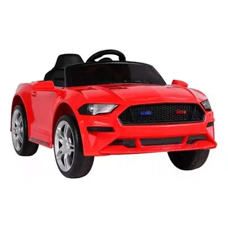 Mini Carro Elétrico Mustang 6v Vermelho + Controle Com Som Mini Carro Elétrico Mustang 6v Vermelho + Controle Com Som