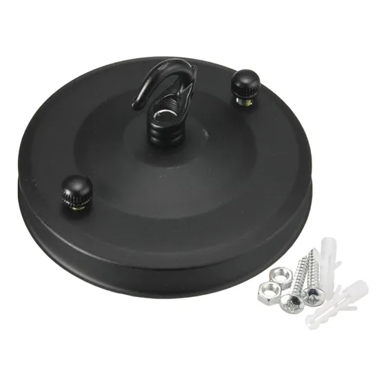 . Base De Montagem Da Lâmpada De Placa Roseta De Teto