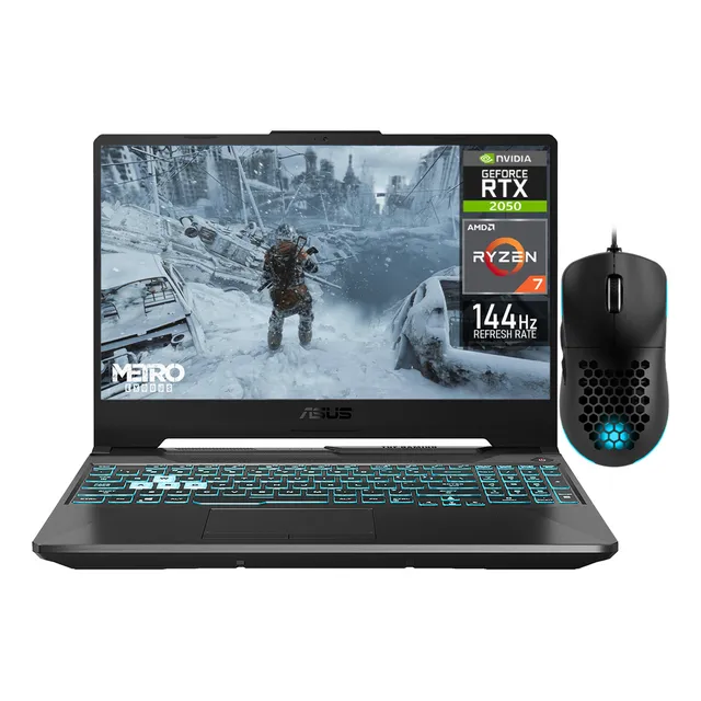 Laptop Gamer Asus Tuf Gaming A15 Nvidia Geforce Rtx 2050 Amd Ryzen 7 24gb Ram 1.5tb Ssd Windows 11 Home Mouse Dxt Gaming