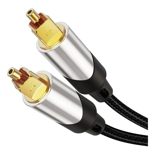 Cable Audio Óptico Digital 15 Metros Dts Hd 5.1 Y 7.1