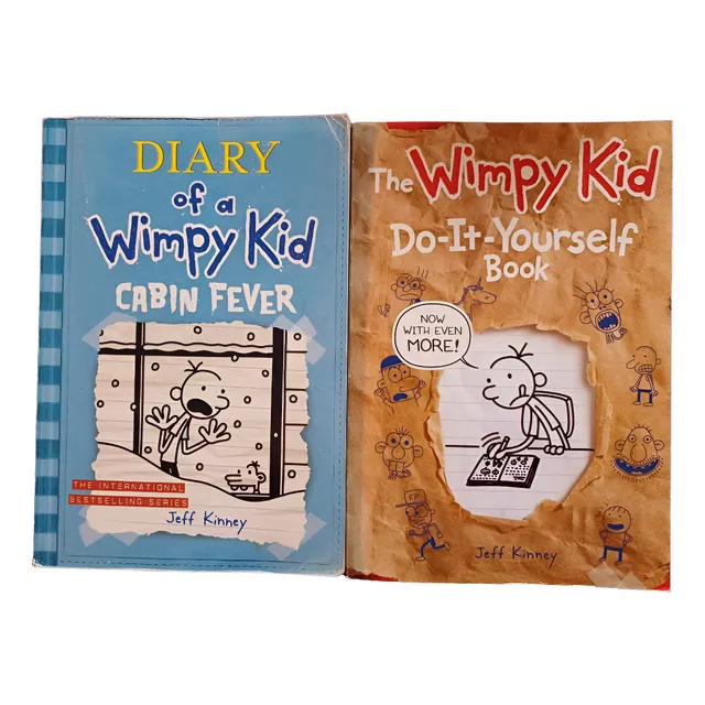 Set De 2 Comic Diary Of A Wimpy Kid - Cabin Fever Y Do It
