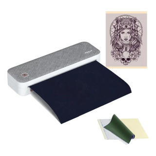 Impressora A4 Térmica Peripage A40 + Decalque Tatuagem Impressora A4 Térmica Peripage A40 + Decalque Tatuagem