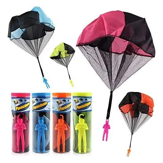 4pcs Set Enredo Paracaídas Figuras Mano Tiro Solid...