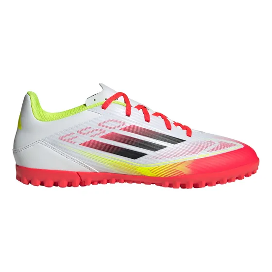 Botines adidas Fútbol F50 Club Césped Unisex Blanco Ie1225