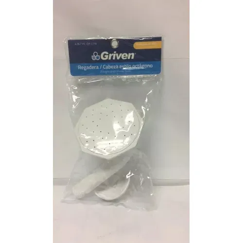 Regadera C/tubo Plastica Octagno  A367-hl-dp-17w Griven