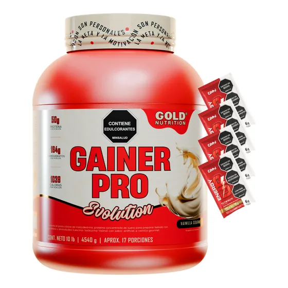 Proteína Gainer Pro Hipercalórica 10lbs En Promoción