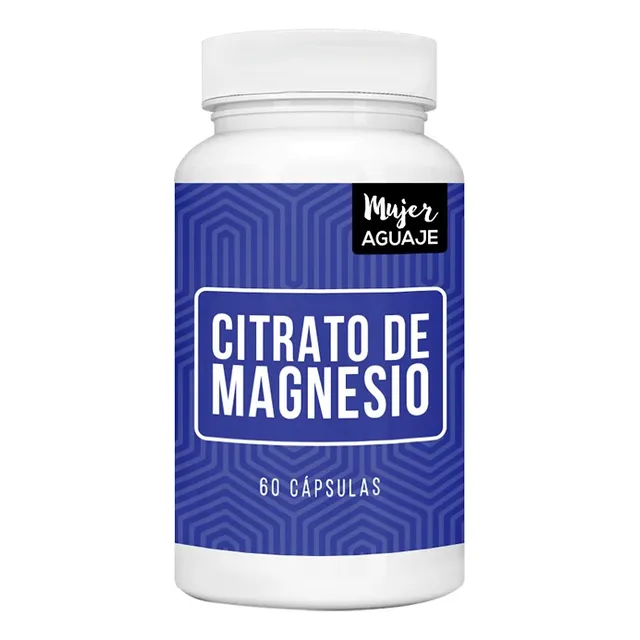 Citrato De Magnesio 60 Cápsulas Mujer Aguaje