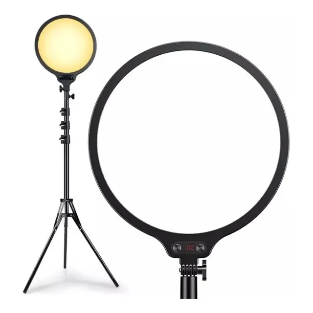 Panel De Luz Led Estudio Fotográfico Regulable Con Tripode