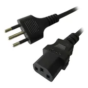 Cable De Poder Pc Corriente Pc Cable Fuente De Poder