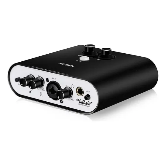 Interface De Audio Icon Pro Audio Duo 22 Live Usb 2 Canais