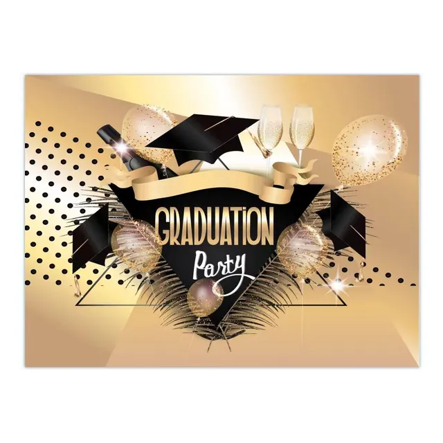 Pendón De Cumpleaños Decorativo Fiesta Graduación