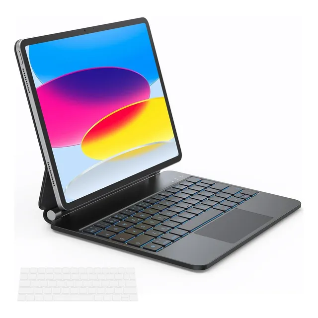 Teclado Magic Keyboard Compatible Para iPad 10th/11a 2025 Ñ