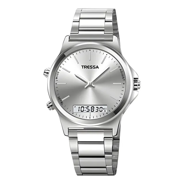 Reloj Tressa Tao Anadigi Crono Alarm Luz
