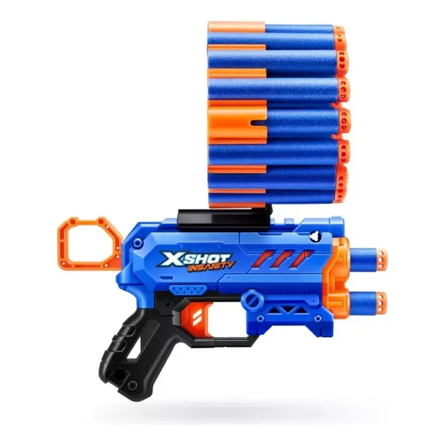 Pistola Juguete X-shot Lanza Dardos Insanity Micro 7600