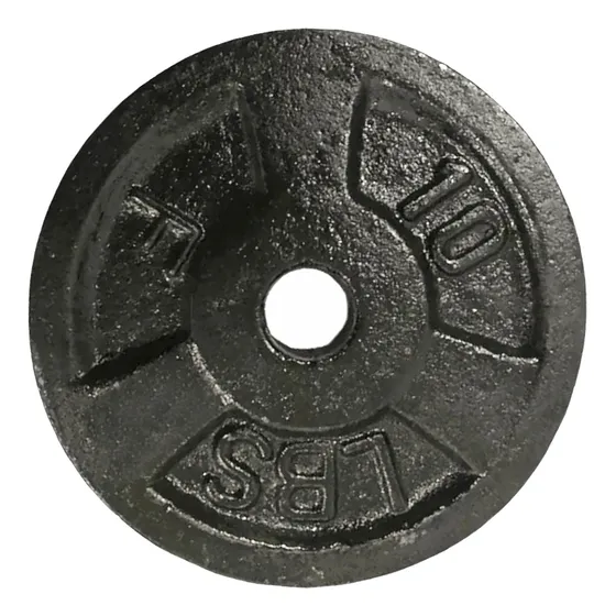 Disco Pesas 10 Lbs Para Mancuernas Barras Ejercicio Gimnasio