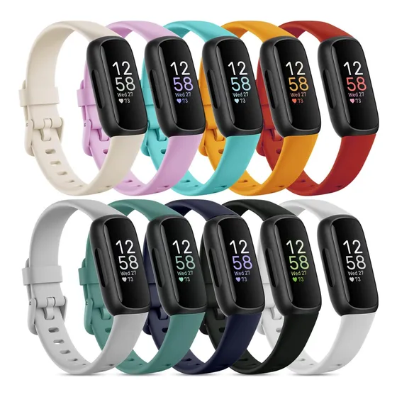 Correas Para Fitbit Inspire 3 Paquete De 10 Unidades Pequeño