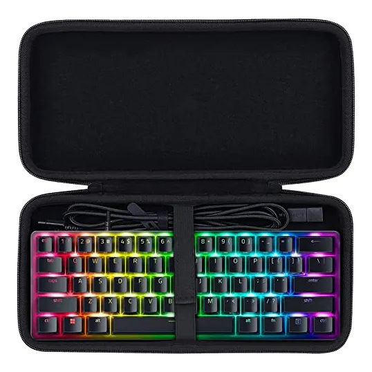 Funda Rígida De Viaje Co2crea De Repuesto Para Razer Huntsma