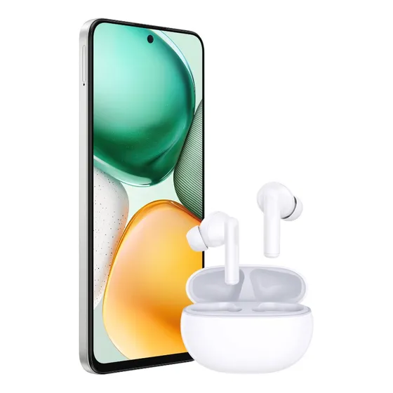 Honor X7c 16(8+8)+256gb Resistente Al Agua Y Polvo , Dual Sim, Blanco + Audiófonos De Regalo Blanco