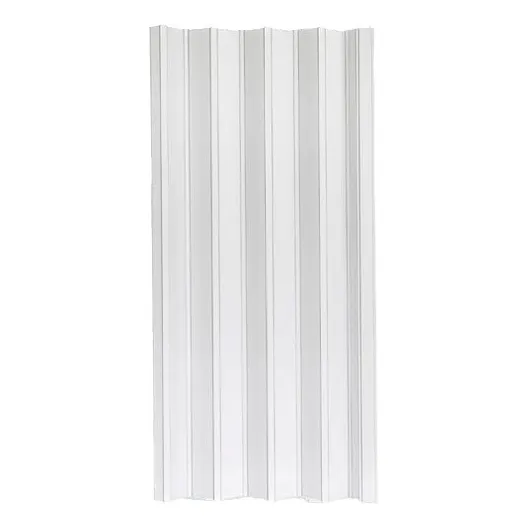 Puerta Plegable Reforzada A Medida Color 10mm Corrediza Pvc 