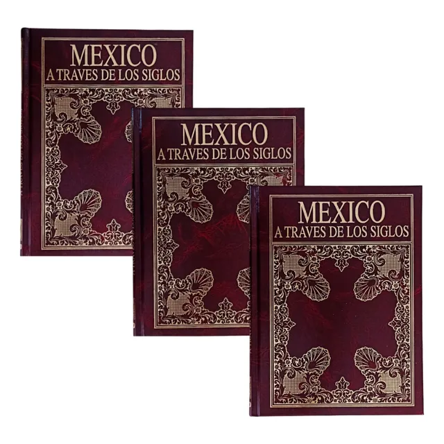 Libros De Historia México A Través De Los Siglos 3t 