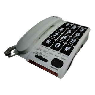 Teléfono Alambrico Telmex Código Braille Y Potente Altavoz Teléfono Alambrico Telmex Código Braille Y Potente Altavoz