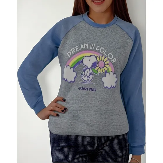 Sudaderas Snoopy Peanuts 100%original Dama Tallas M Y L