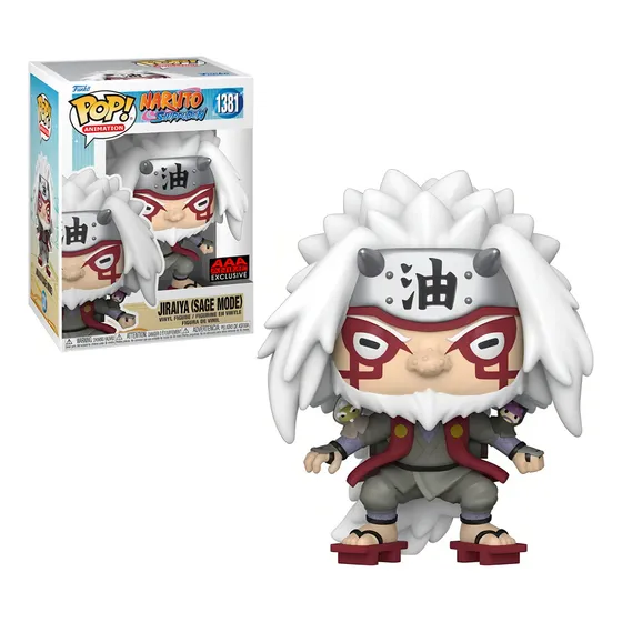 Funko Pop Jiraiya Sage Mode #1381 Naruto Shippuden Exclusive