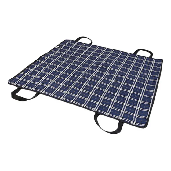De Almohadillas De Posicionamiento Para Cama Cuadros Azules