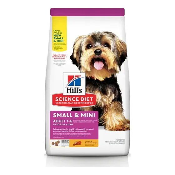 Hill's ração cães adultos raças pequenas e mini 2.04kg