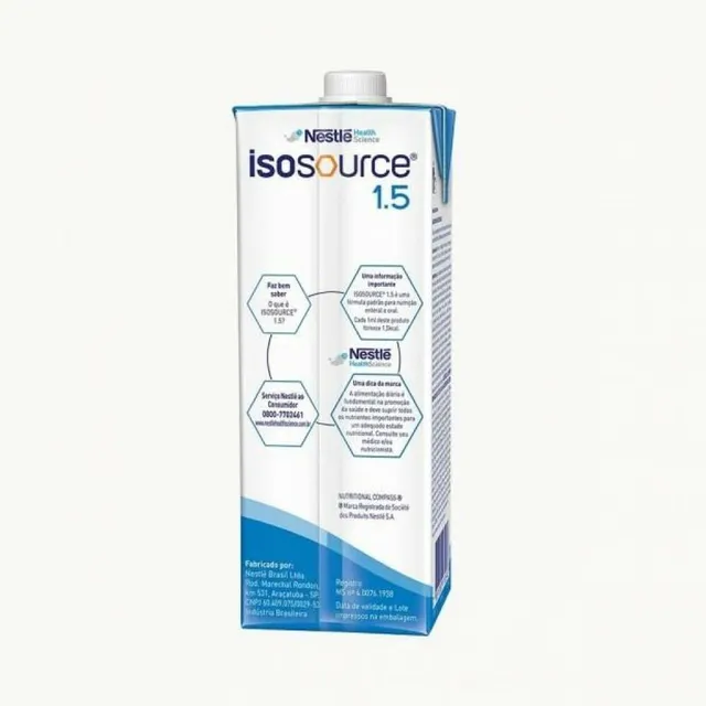 Isosource 1.5 - Nestlé (kit Com 6 Litros)