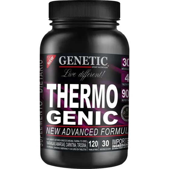 Thermogenic Quemador De Grasas Ripped - Genetic 