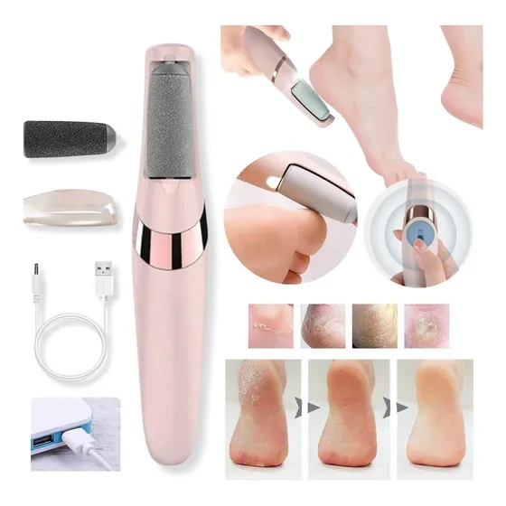 Removedor Saca Callos Usb Exfoliador Pies Y Manos Recargable