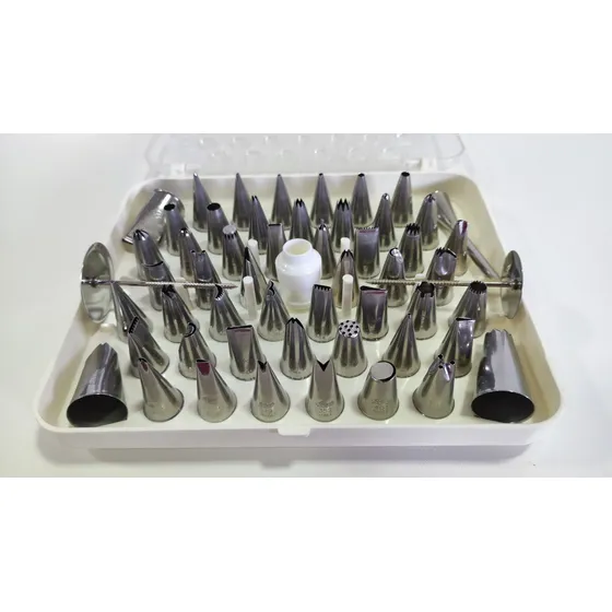 Juego De Boquillas Ateco #783 55 Piezas Poco Uso